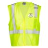 Unisex Single Pocket Zipper Mesh Vest Thumbnail
